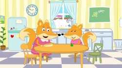 انیمیشن خانواده روباه مهربان قسمت 294